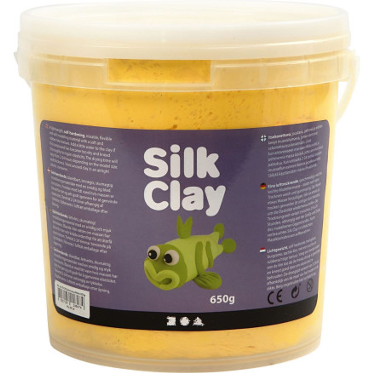 Silk Clay ®, gul, 650g/ 1 spand