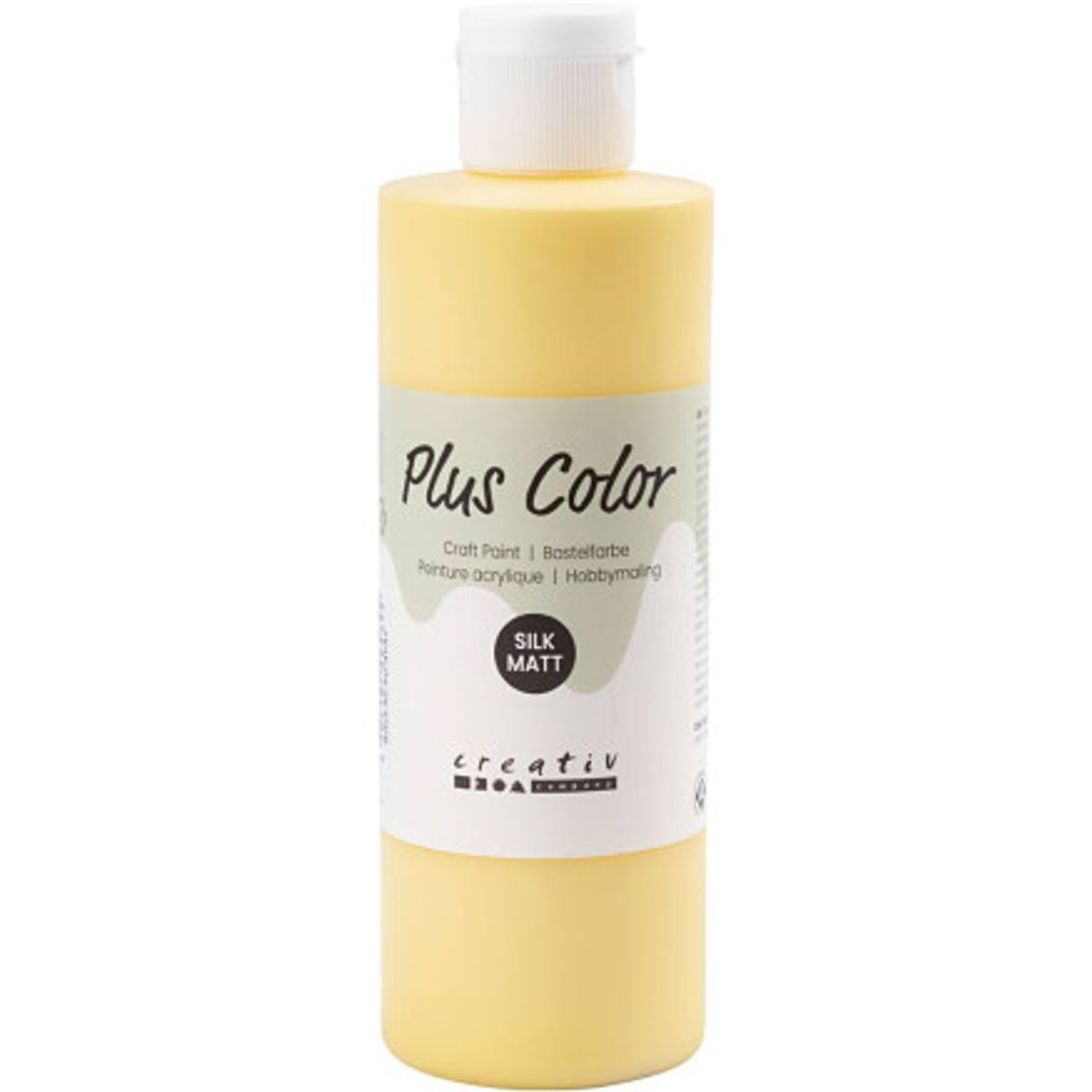 Plus Color Hobbymaling, crocus yellow, 250ml/ 1 fl.