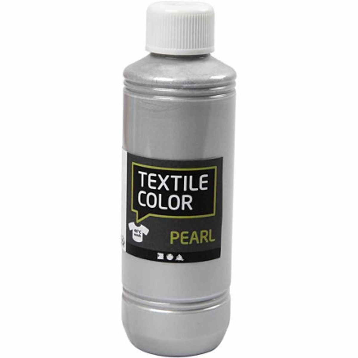 Textile Color, perlemor, sølv, 250ml/ 1 fl.