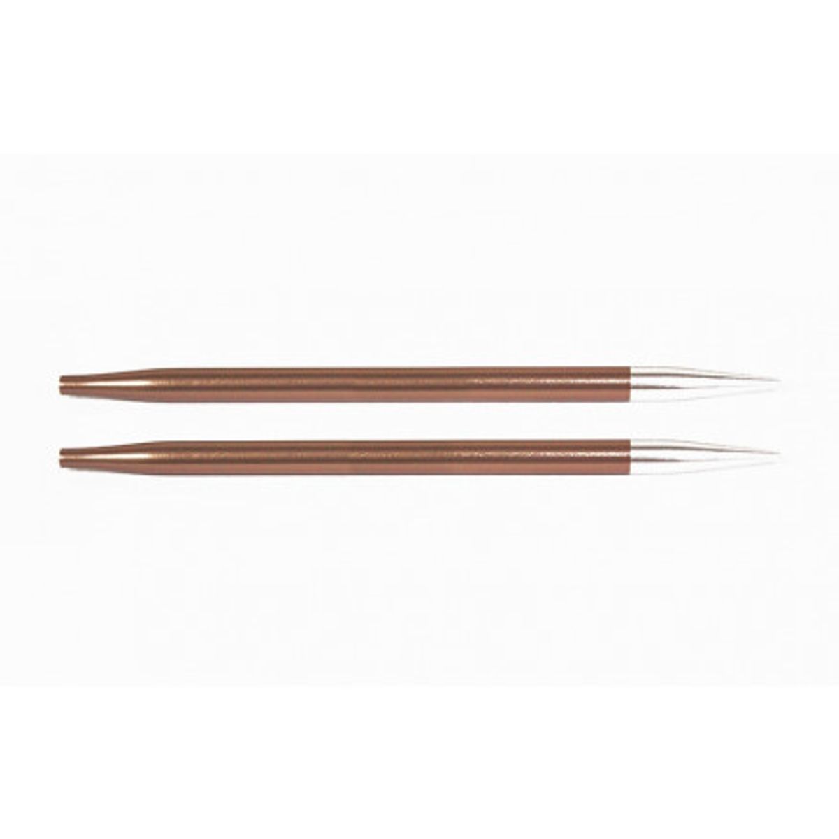 KnitPro Zing Udskiftelige Rundpinde Aluminium 10cm 5,50mm / US9 Sienna