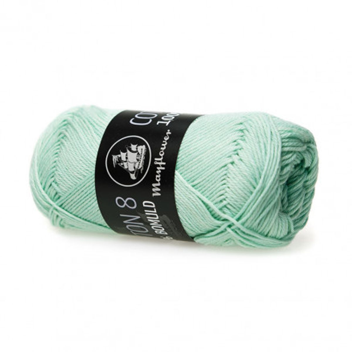 Mayflower Cotton 8/4 Garn Unicolor 1453 Pastelgrøn