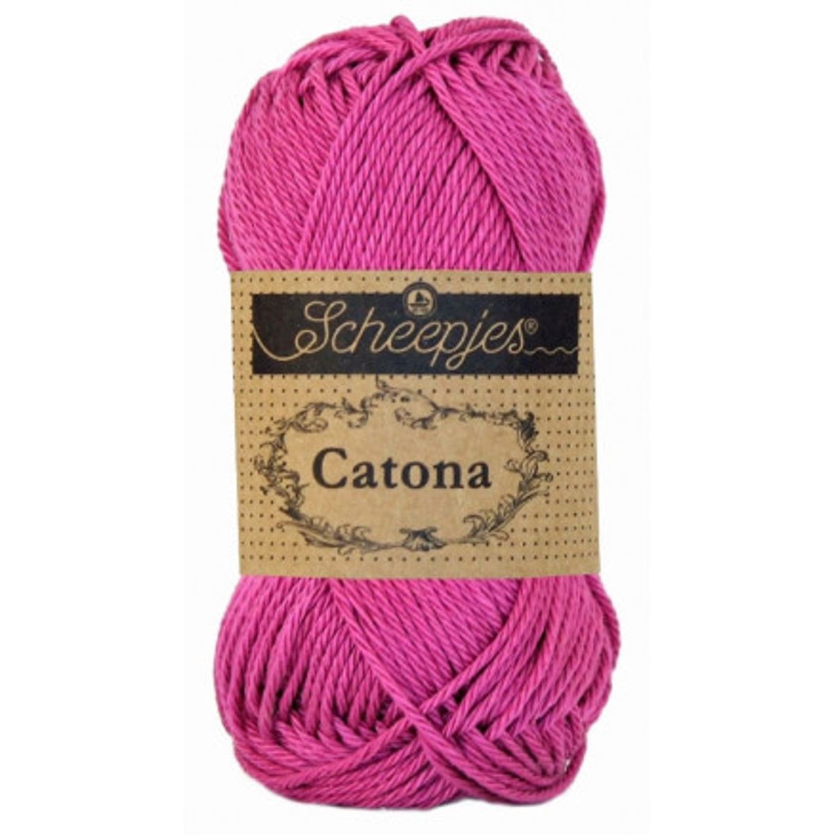 Scheepjes Catona Garn Unicolor 251 Garden Rose