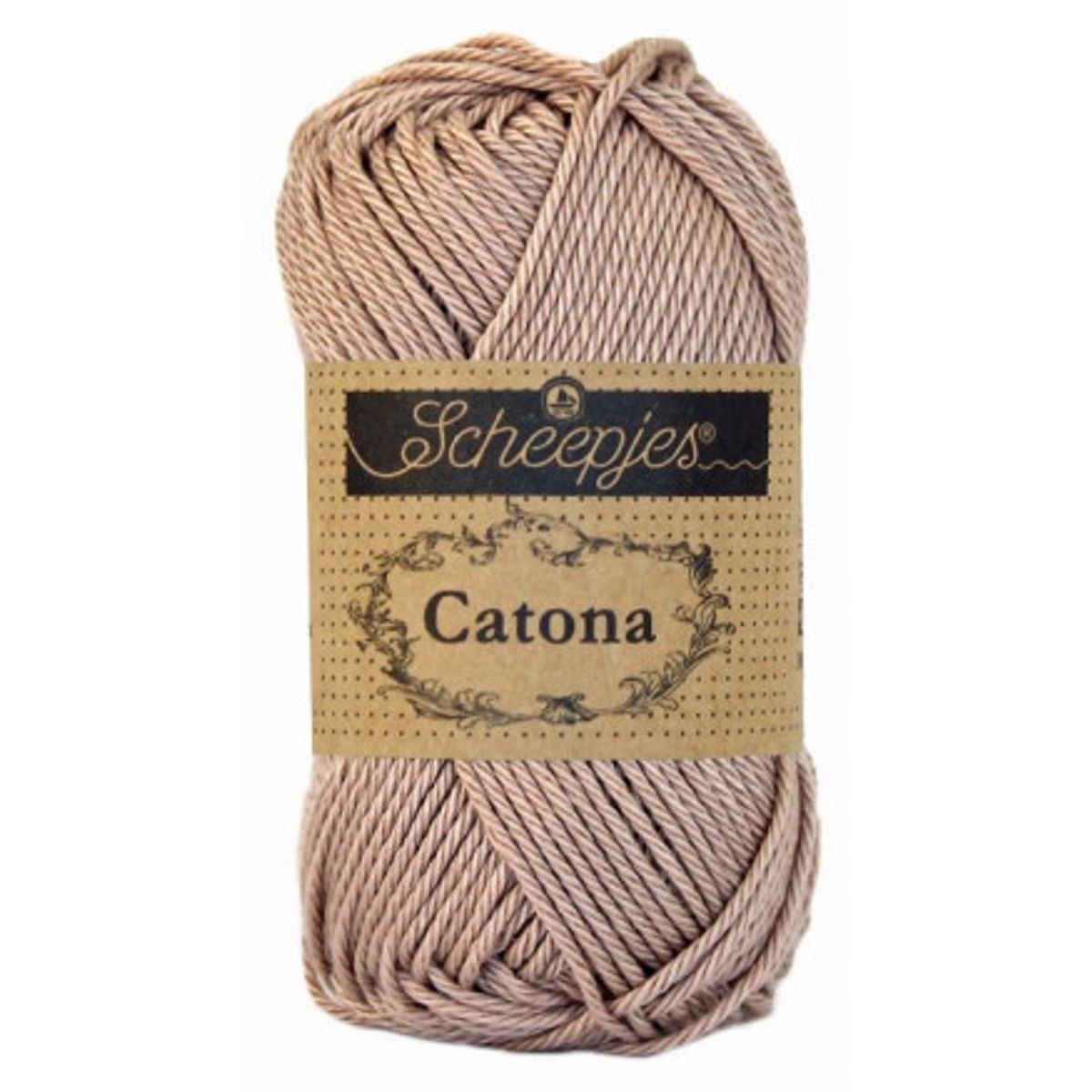 Scheepjes Catona Garn Unicolor 257 Antique Mauve