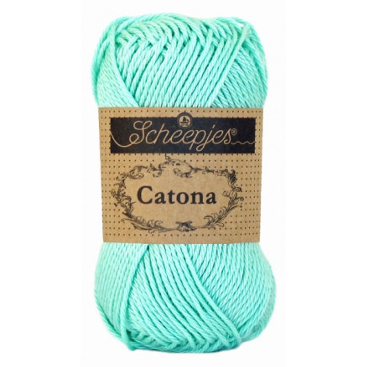 Scheepjes Catona Garn Unicolor 385 Crystalline