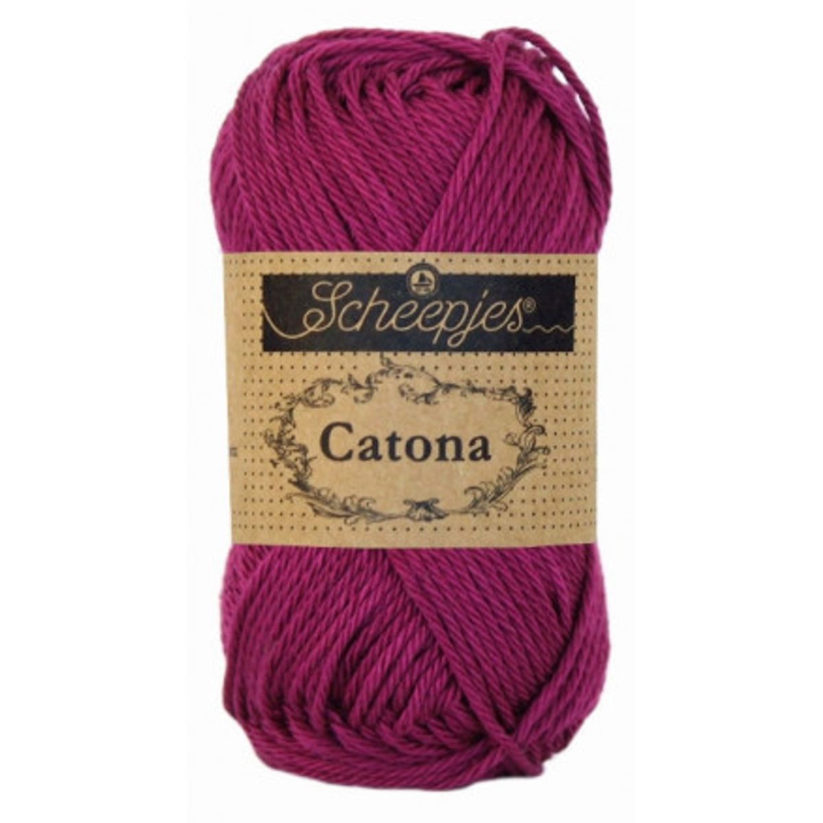 Scheepjes Catona Garn Unicolor 128 Helio