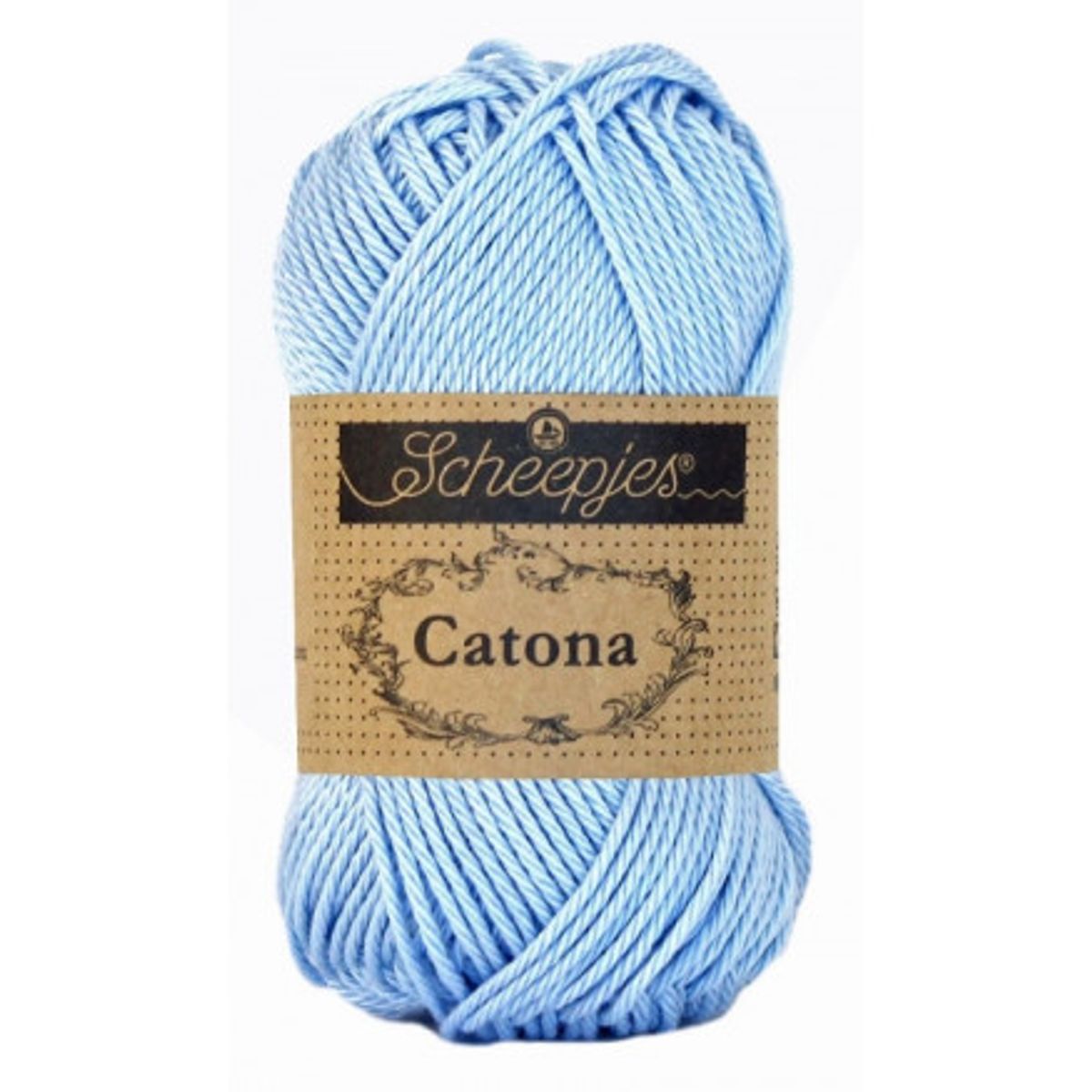 Scheepjes Catona Garn Unicolor 173 Bluebell