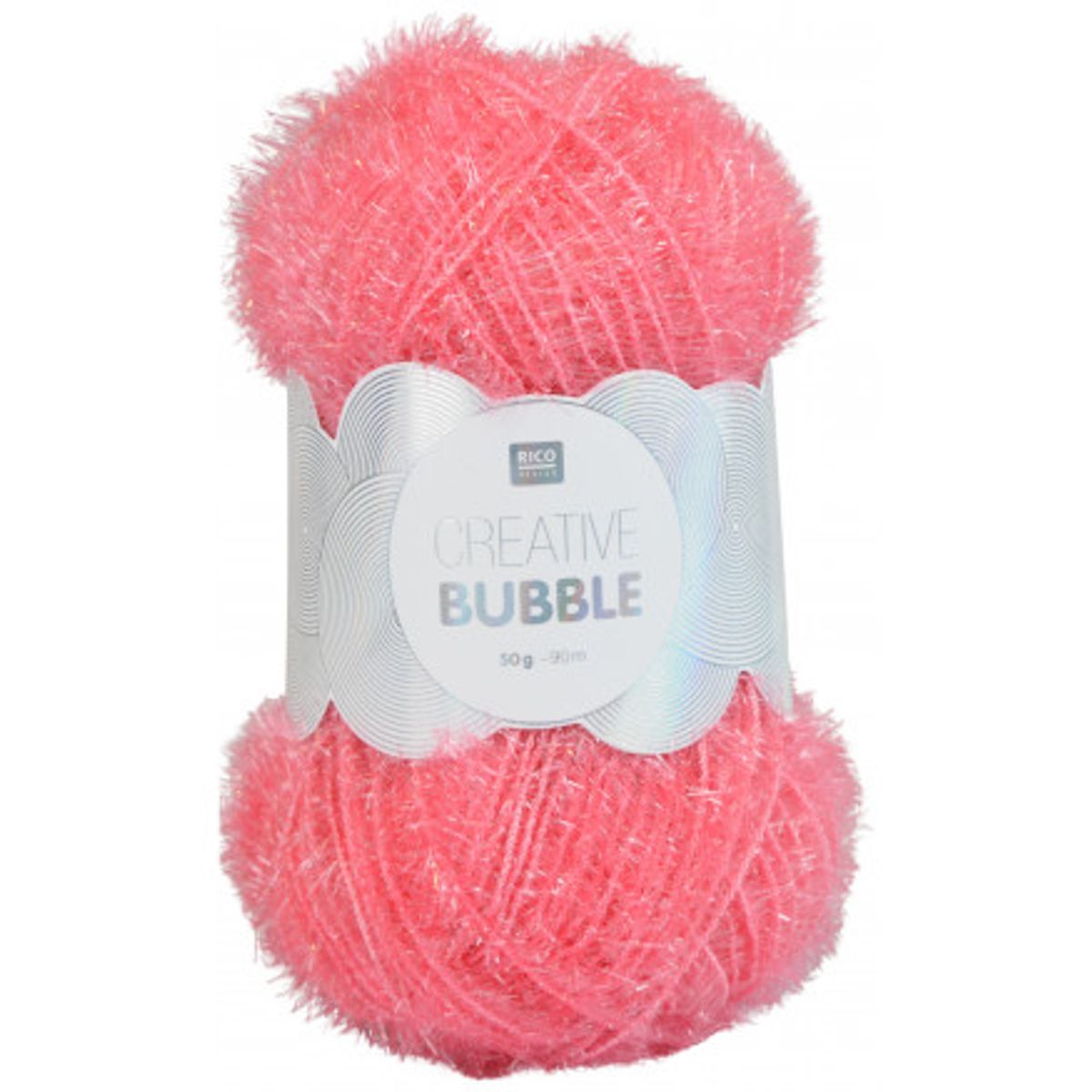 Rico Creative Bubble Garn Unicolor 004 Pink