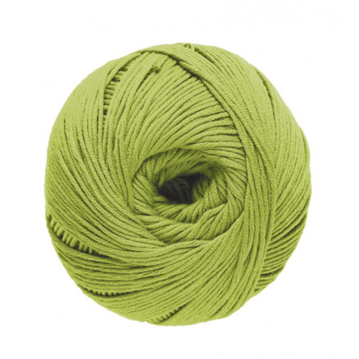 DMC Natura Just Cotton Garn Unicolor 76 Mørk Lime