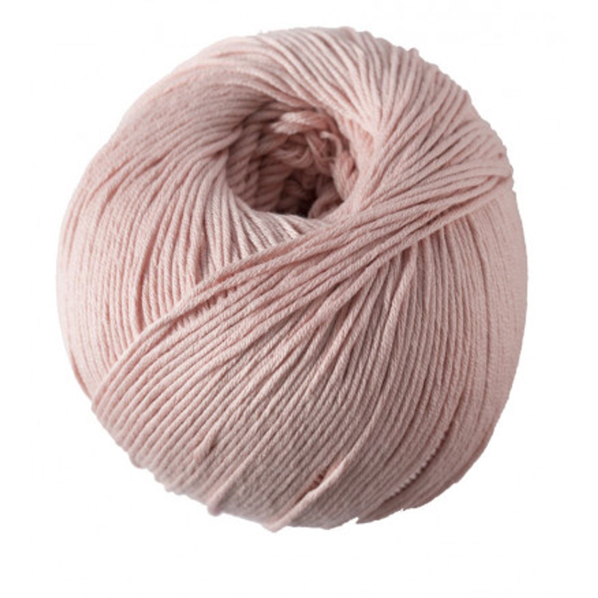 DMC Natura Just Cotton Garn Unicolor 82 Støvet Rosa