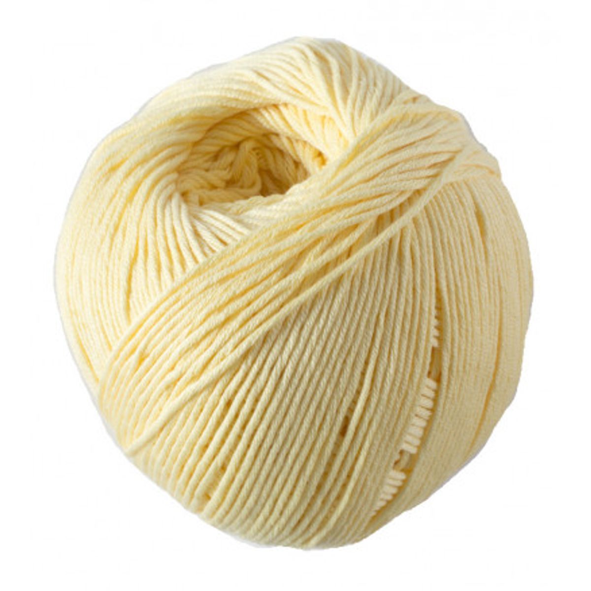 DMC Natura Just Cotton Garn Unicolor 83 Vaniliegul