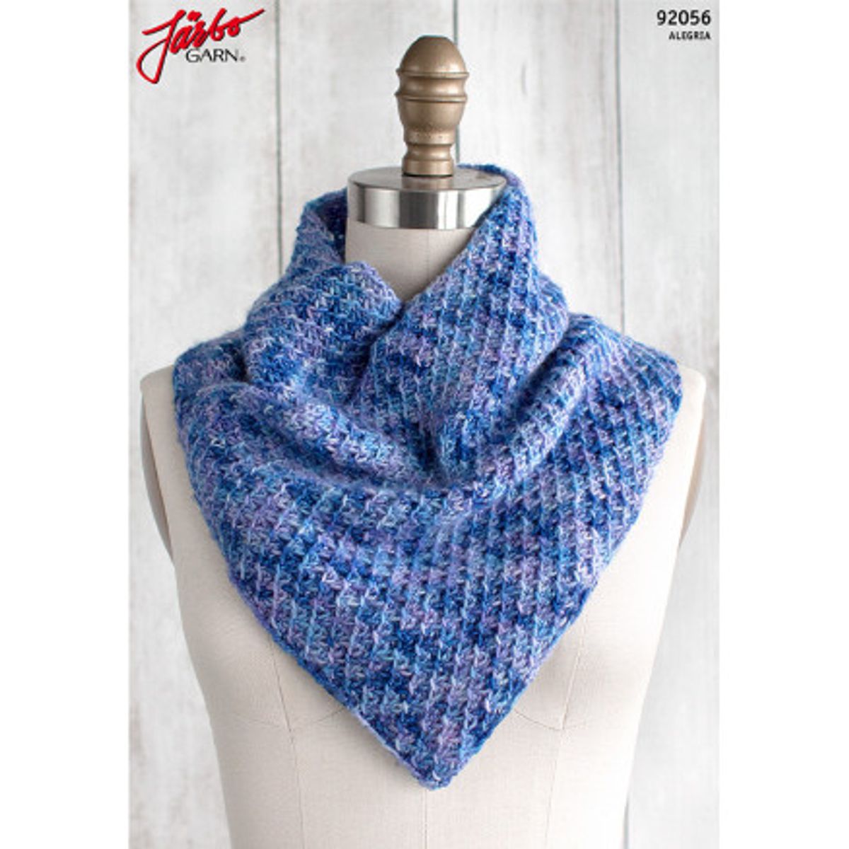 Racimo Cowl - Tørklæde Strikkeopskrift 90x24cm - 90x24 cm