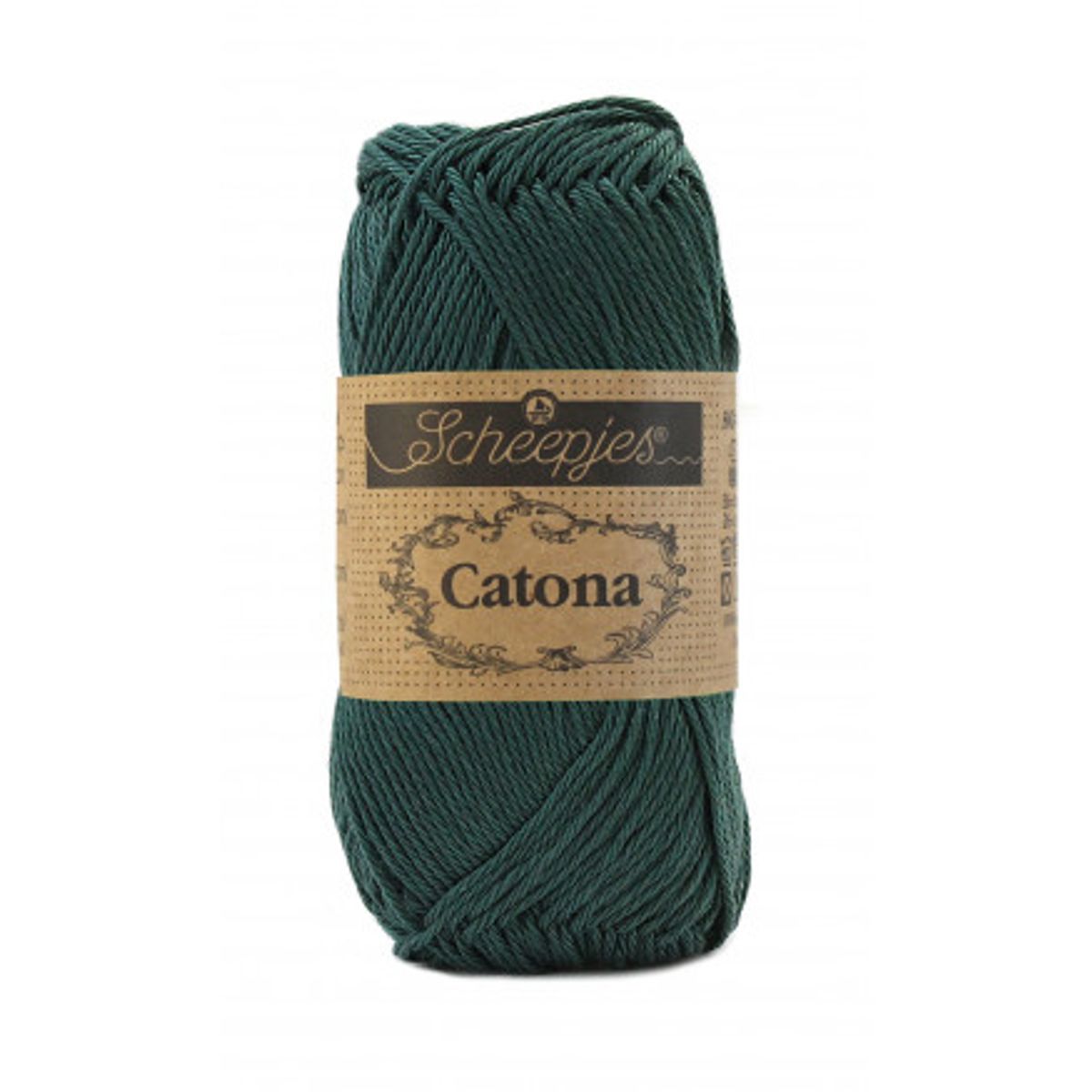 Scheepjes Catona Garn Unicolor 525 Fir