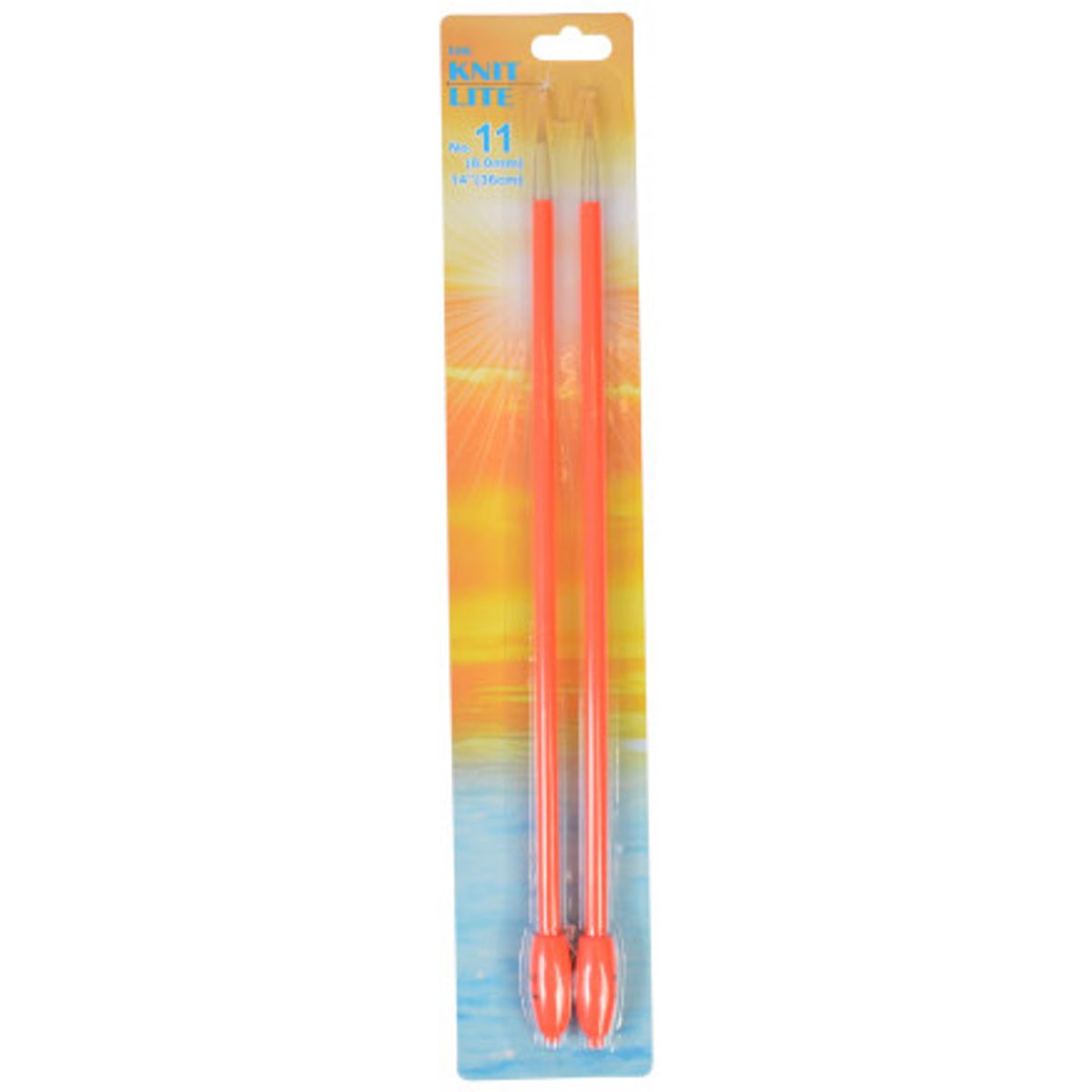 The Knit Lite Strikkepinde / Jumperpinde med LED lys 36cm 8,00mm / 14i