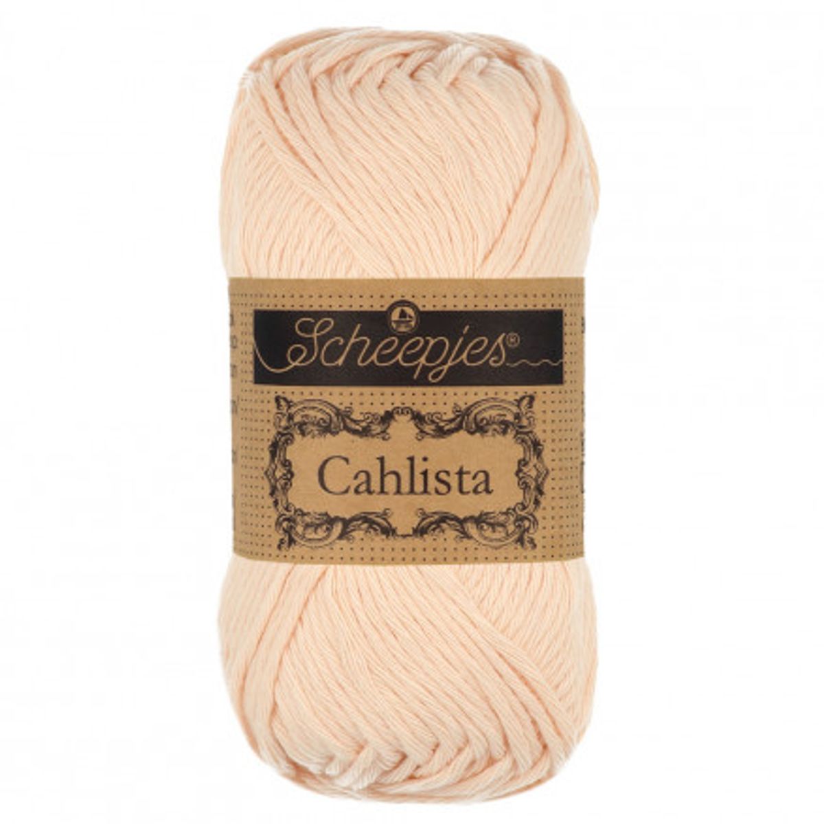 Scheepjes Cahlista Yarn Unicolor 263 Petal Peach