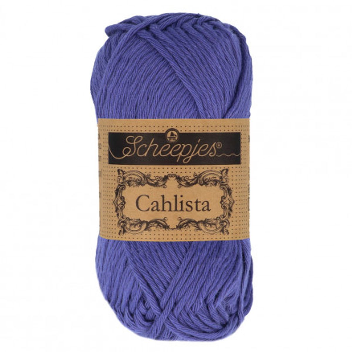 Scheepjes Cahlista Yarn Unicolor 508 Deep Amethyst