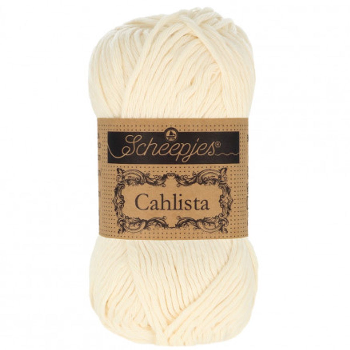 Scheepjes Cahlista Yarn Unicolor 130 Old Lace