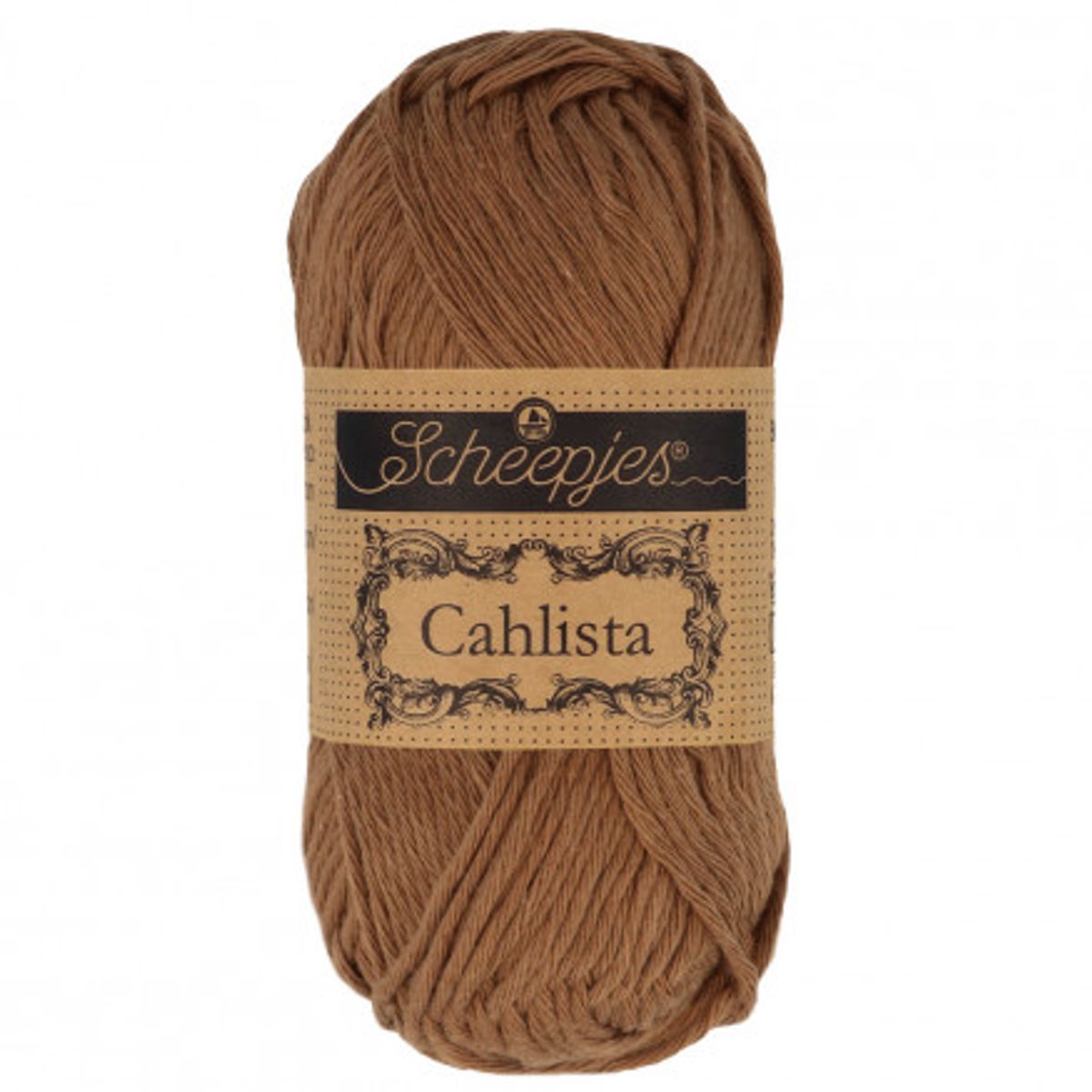 Scheepjes Cahlista Yarn Unicolor 157 Root Beer