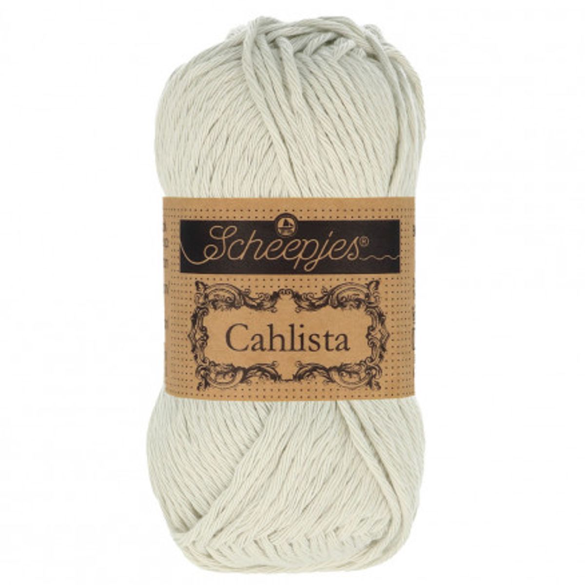 Scheepjes Cahlista Yarn Unicolor 172 Light Silver