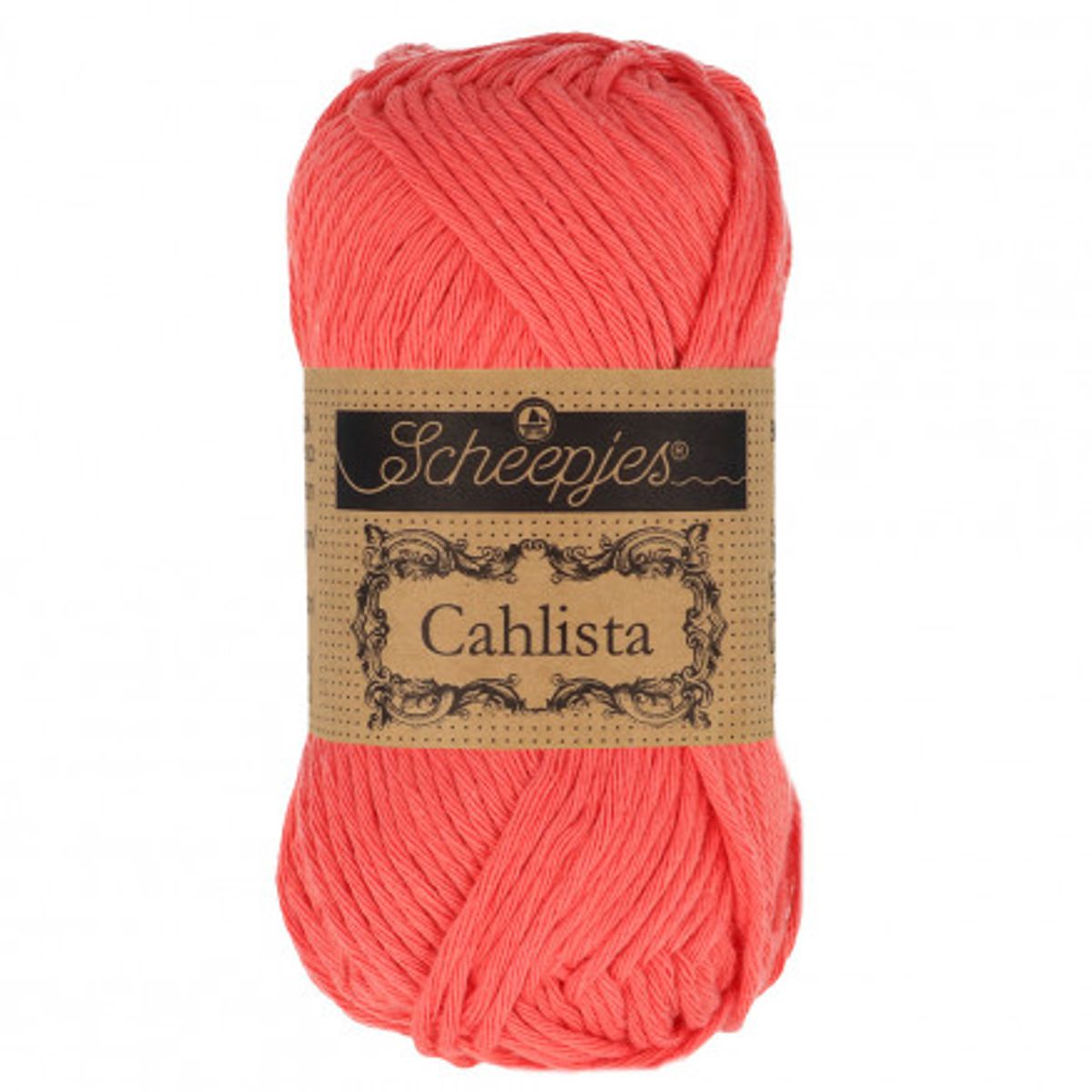 Scheepjes Cahlista Yarn Unicolor 252 Watermelon