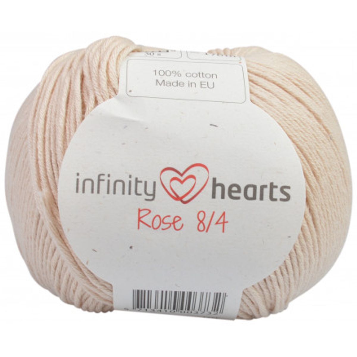 Infinity Hearts Rose 8/4 Garn Unicolor 212 Sand