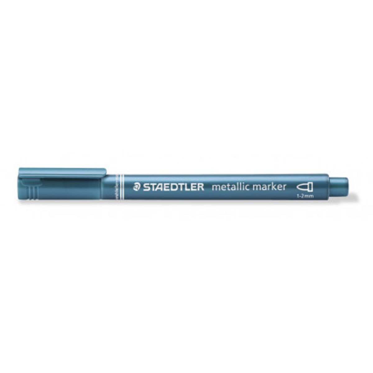 Staedtler Marker Tusch/Tus Metallic Blå 1-2mm - 1 stk