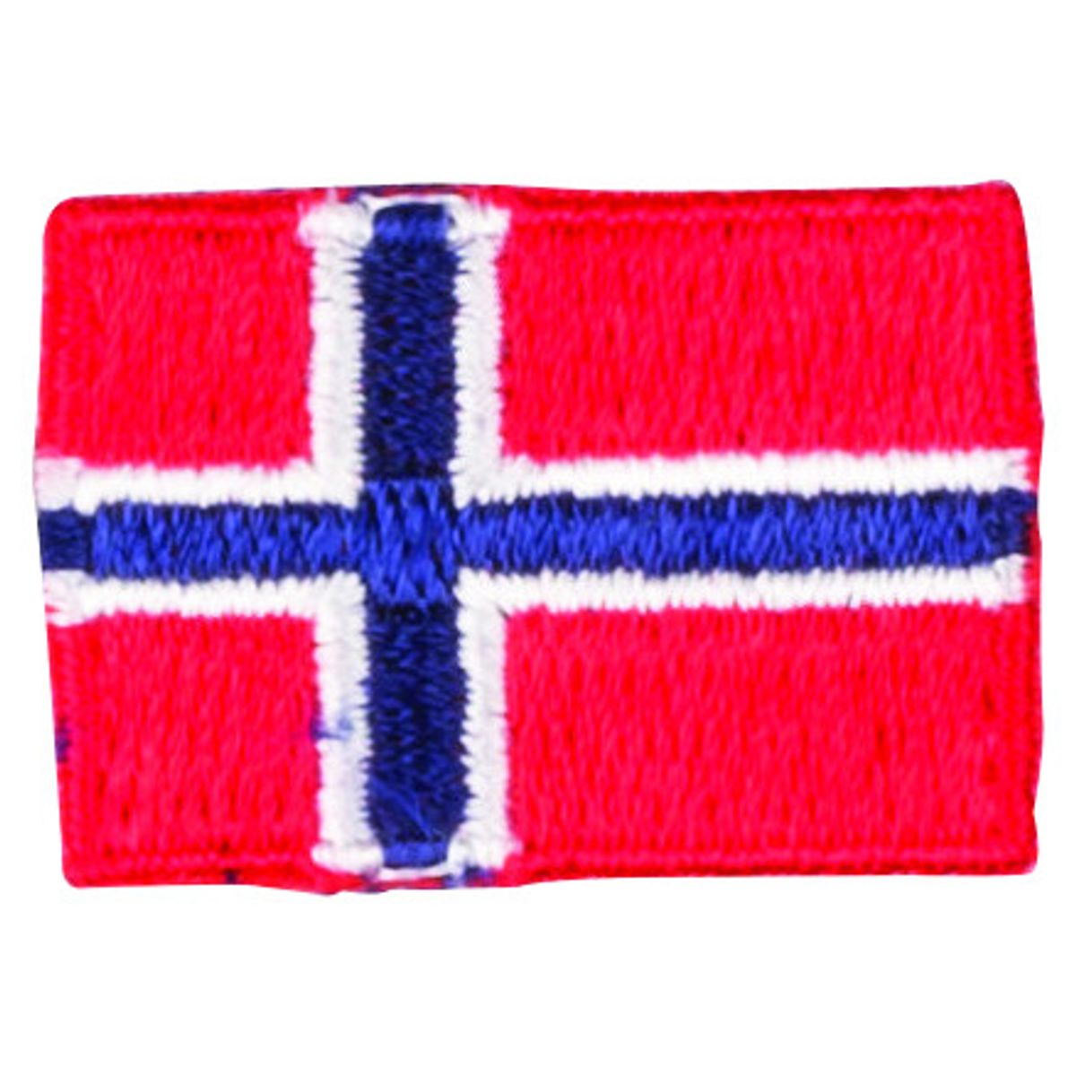 Strygemærke Flag Norge 3x2cm - 1 stk