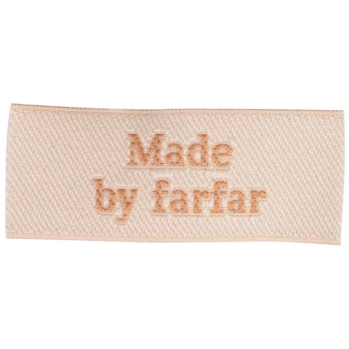 Label Made by Farfar Sandfarve - 1 stk