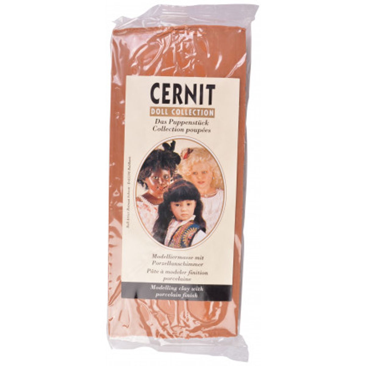 Cernit Modellervoks Unicolor 054 Karamel 500g