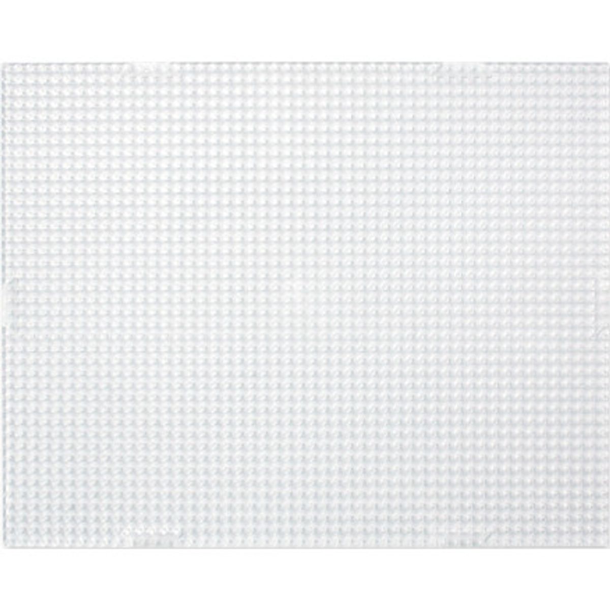 Pixelhobby Midi/XL Perleplade Firkant Transparent 10x12,5cm - 1 stk