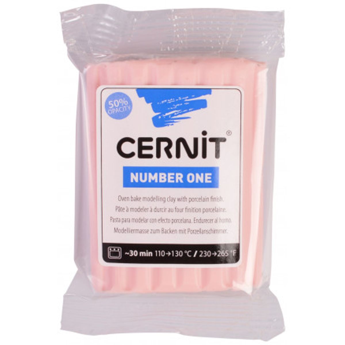 Cernit Modellervoks Unicolor 011 Rosa 56g