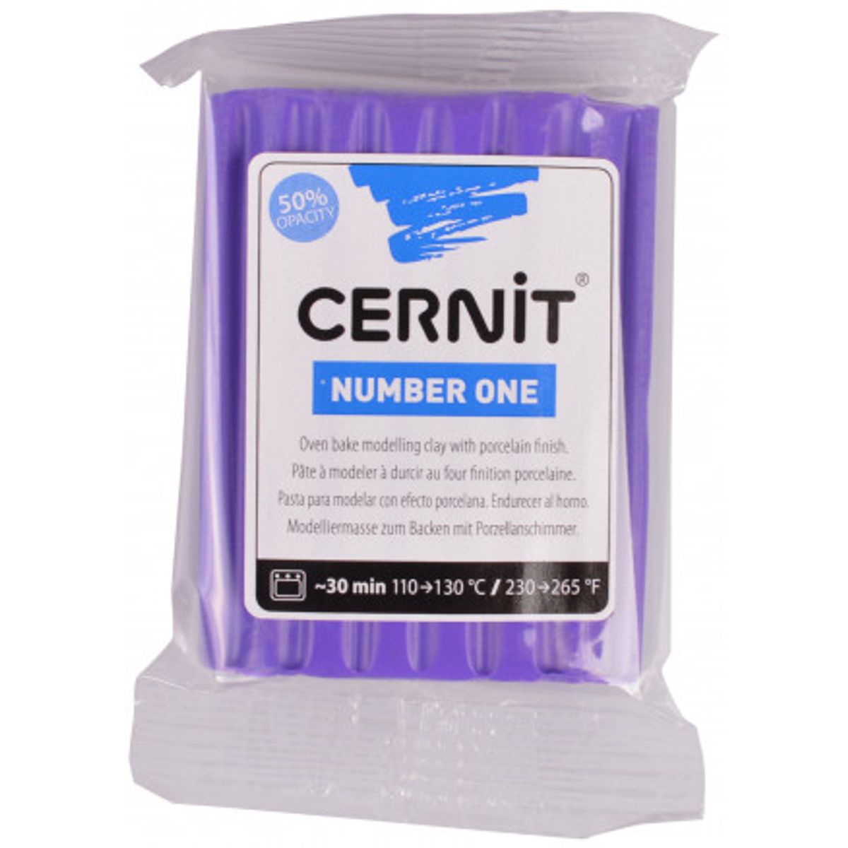 Cernit Modellervoks Unicolor 015 Lilla 56g