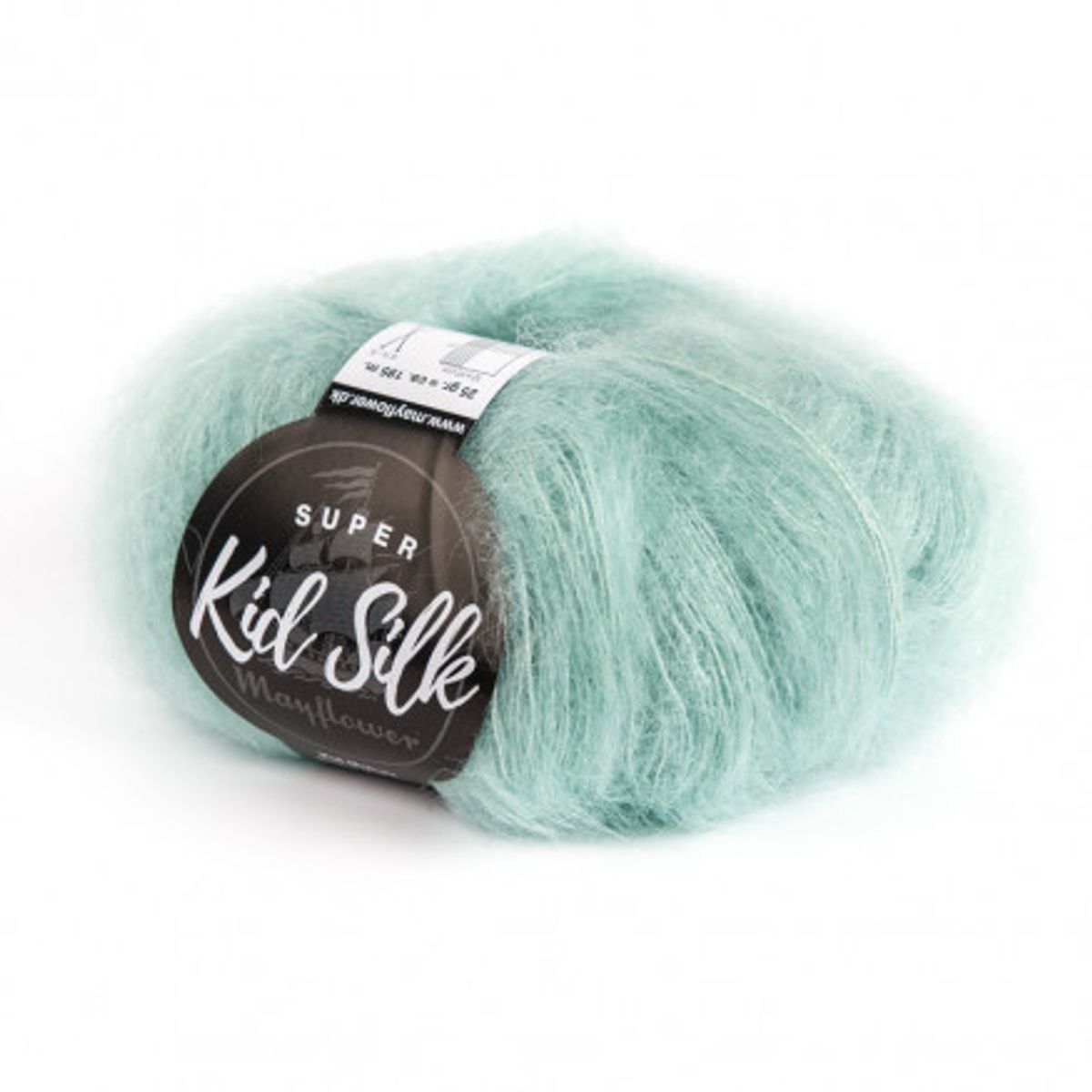 Mayflower Super Kid Silk Garn Unicolor 11 Lys Aquamarine