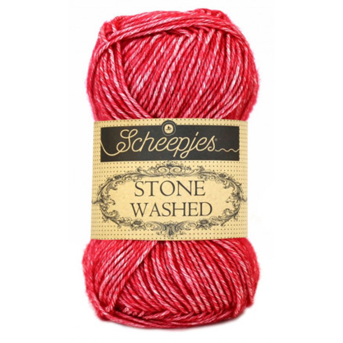 Scheepjes Stone Washed Garn Mix 807 Red Jasper