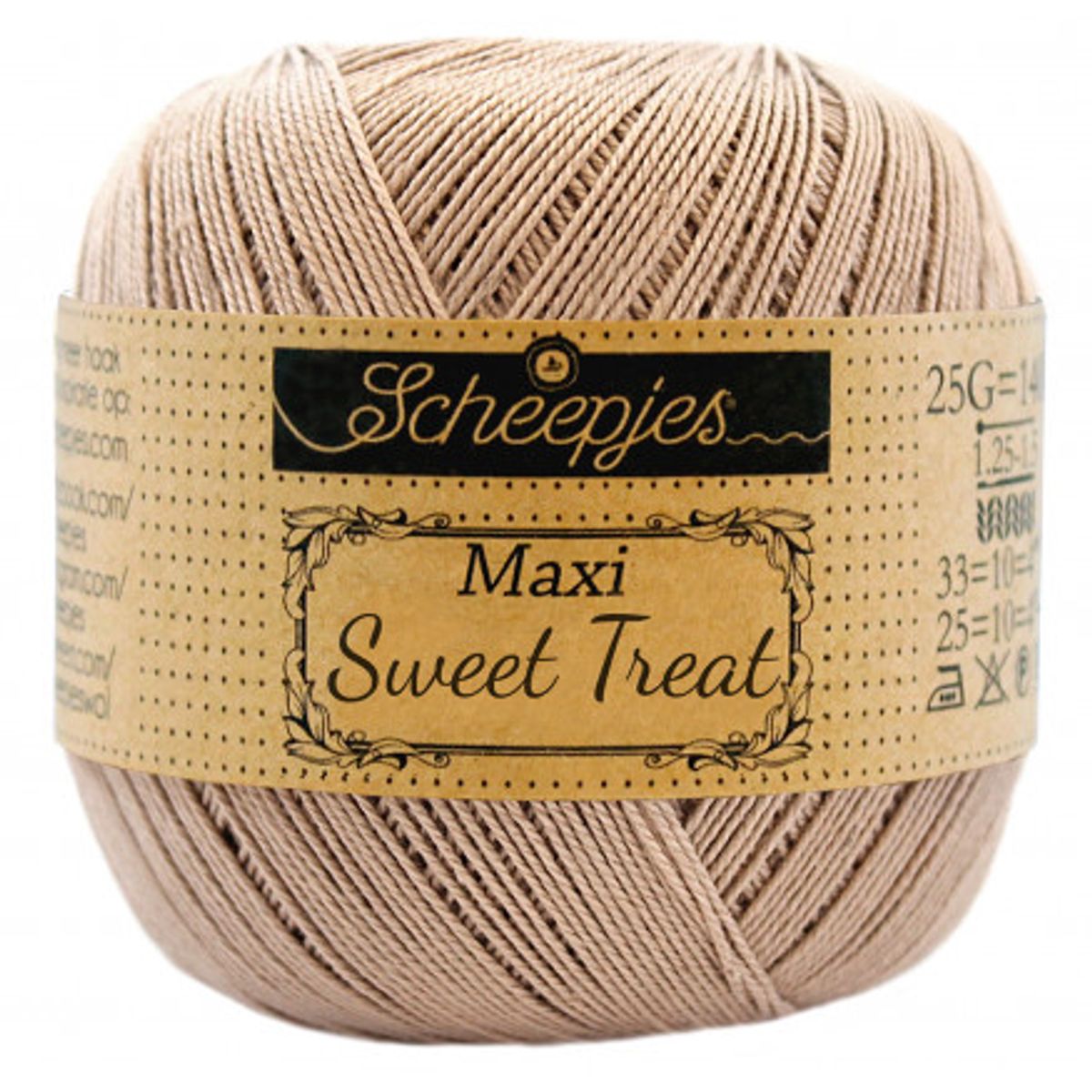 Scheepjes Maxi Sweet Treat Garn Unicolor 257 Antique