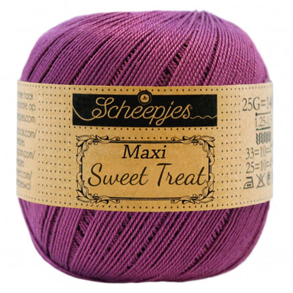 Scheepjes Maxi Sweet Treat Garn Unicolor 282 Ultra Violet