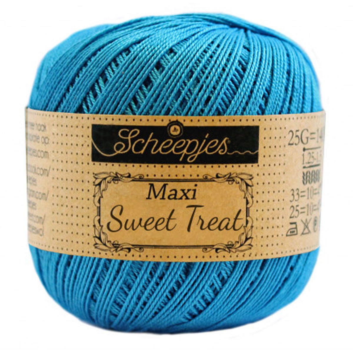 Scheepjes Maxi Sweet Treat Garn Unicolor 146 Vivid Blue