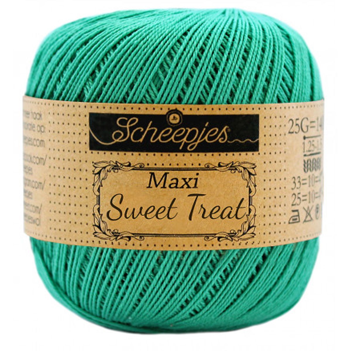 Scheepjes Maxi Sweet Treat Garn Unicolor 514 Jade