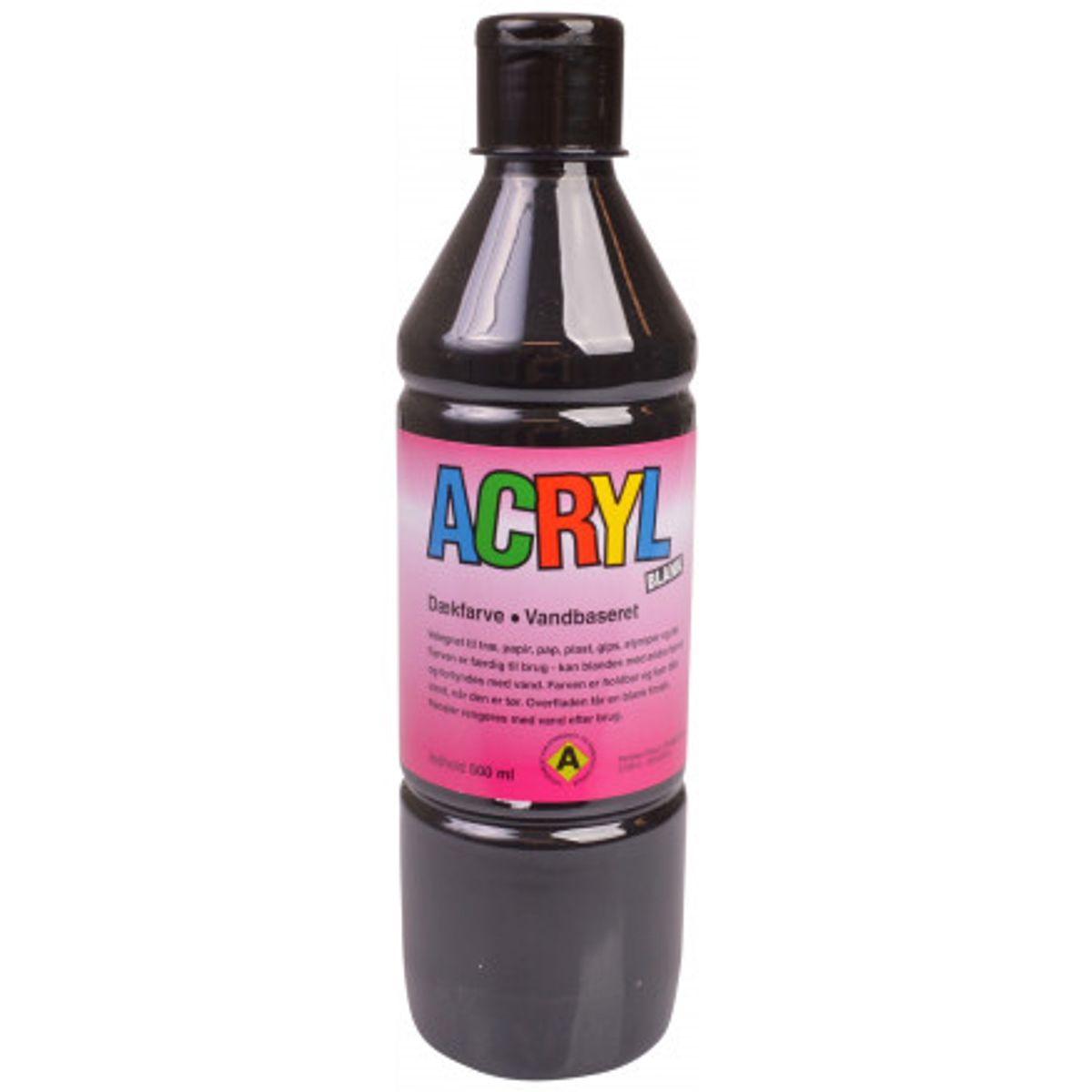 Fantasy Color Hobbymaling/Akrylmaling Primær sort 500ml