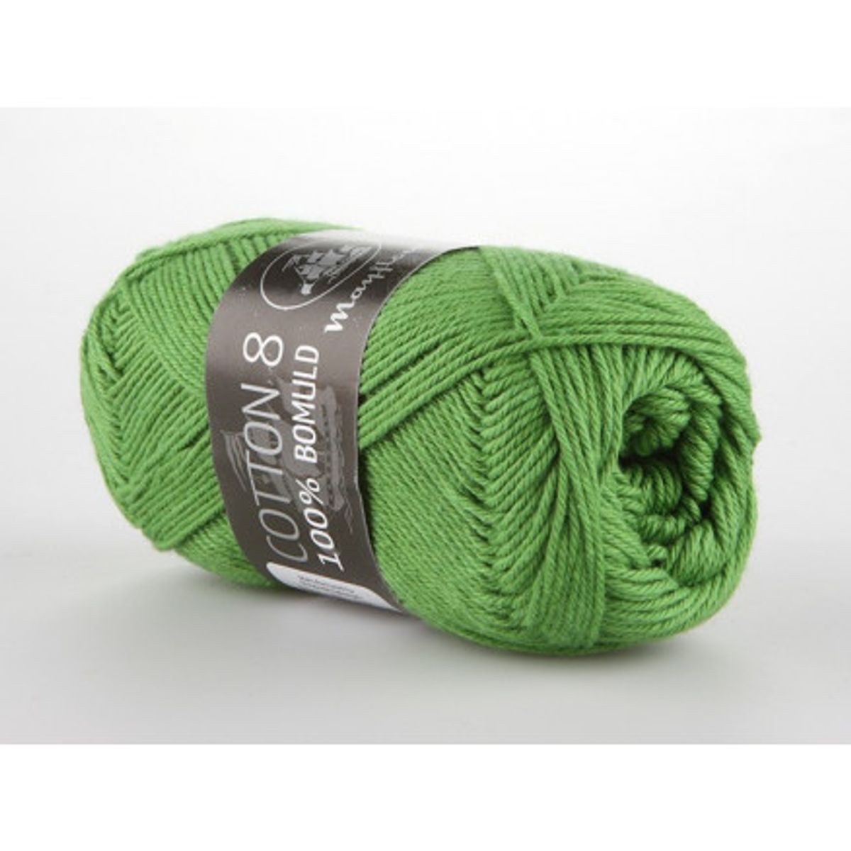 Mayflower Cotton 8/4 Garn Unicolor 1476 Græsgrøn