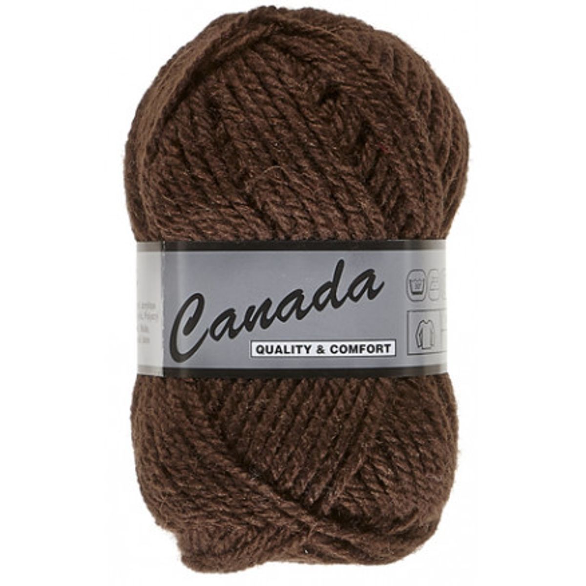 Lammy Canada Garn Unicolor 048 Brun