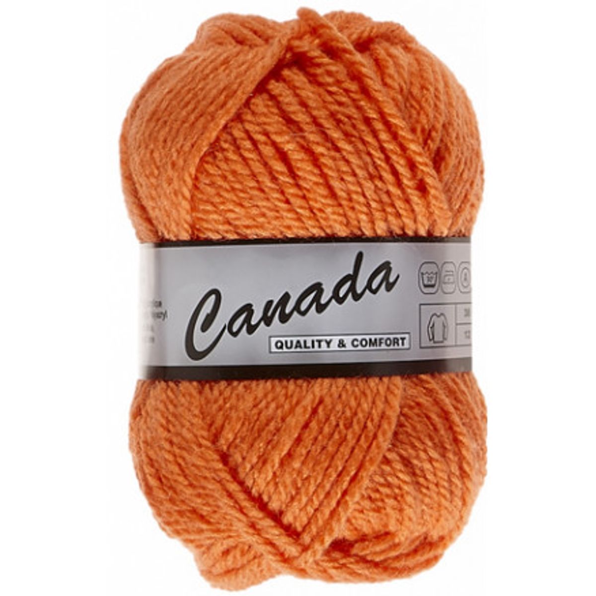 Lammy Canada Garn Unicolor 041 Orange