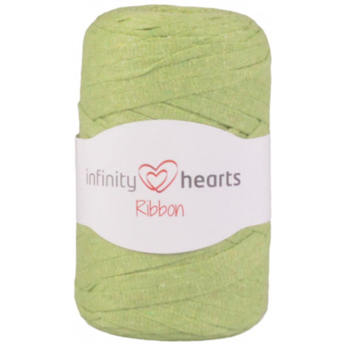 Infinity Hearts Ribbon Stofgarn 11 Pistacie Grøn