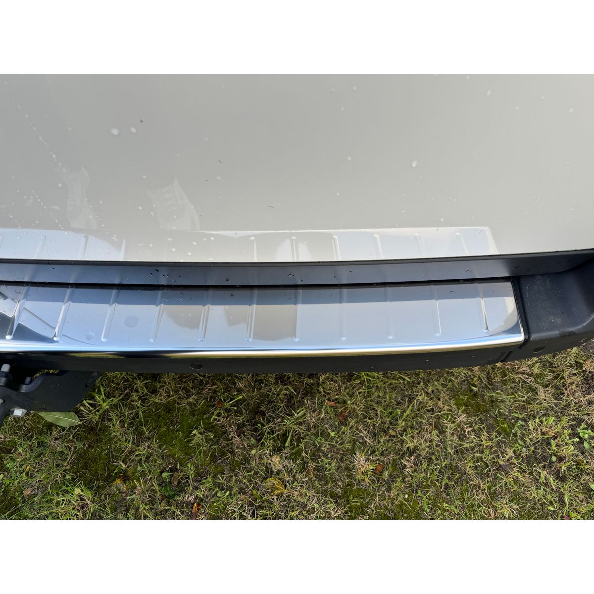 Rear Bumper Sill Cover S.Steel (Gloss) - TGE 17+