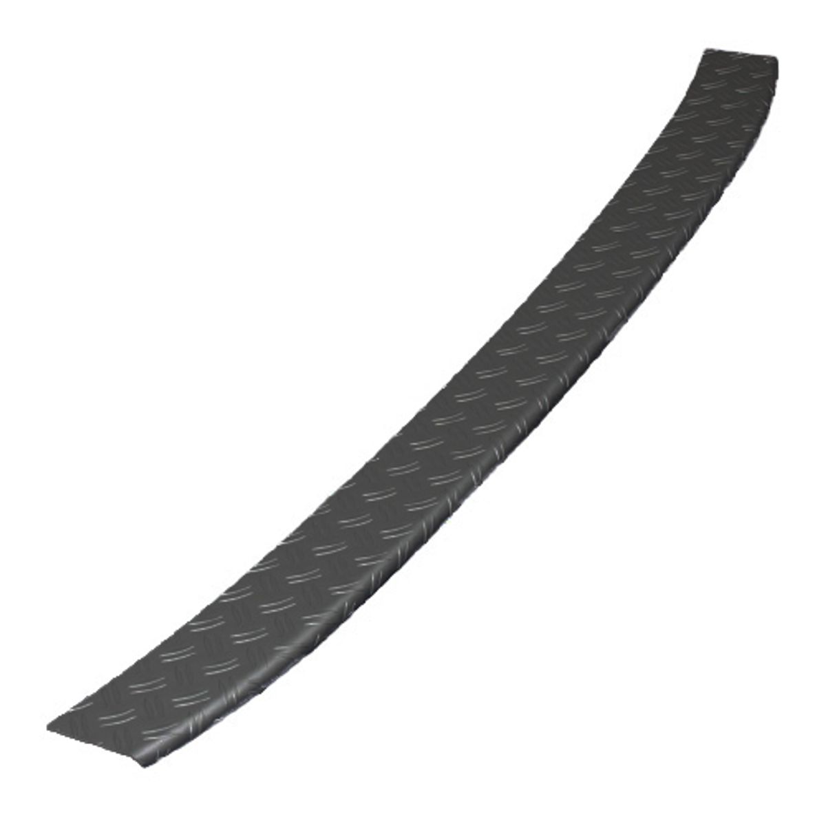 Rear Bumper Sill Cover (Black Anodized) Aluminium