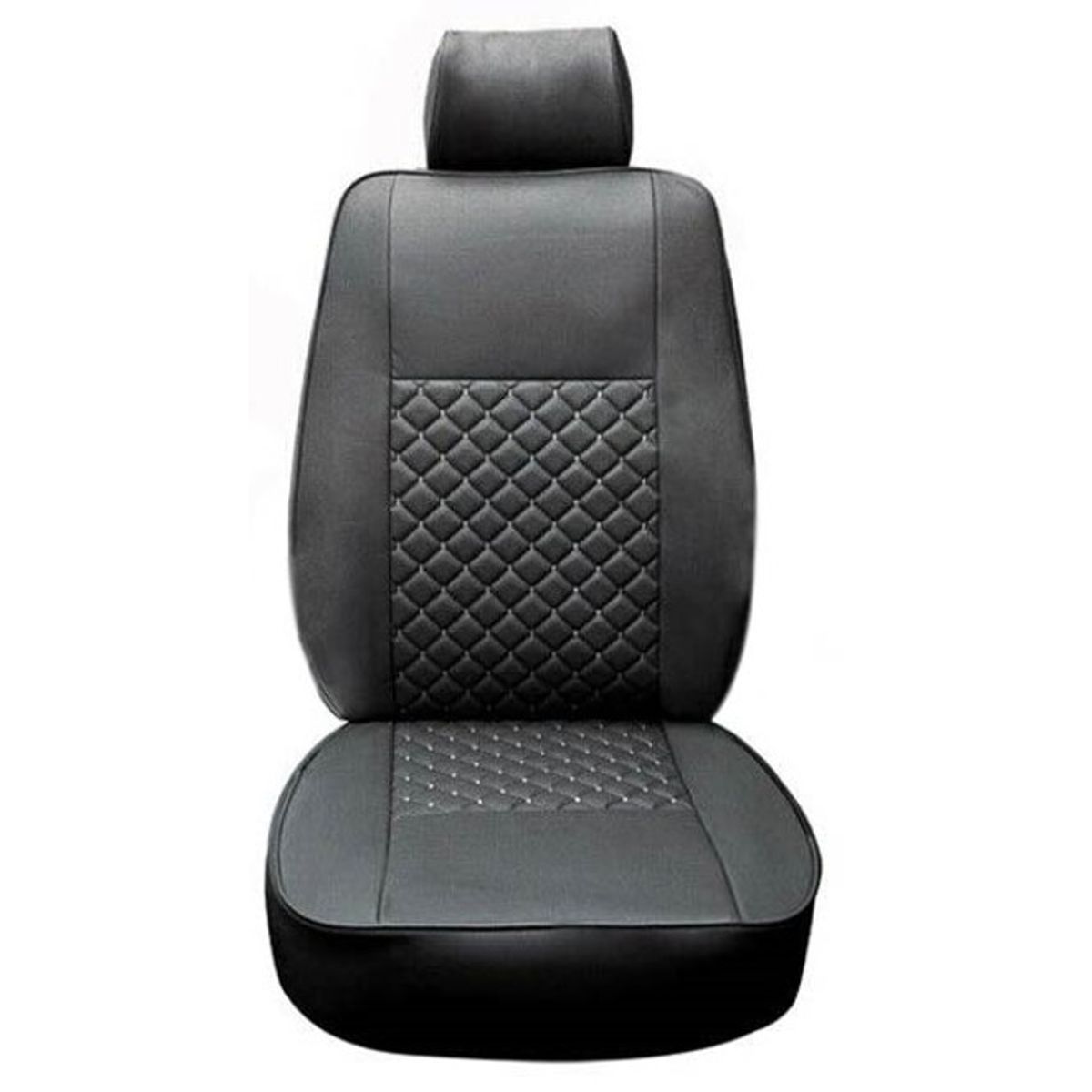 Seat Cover - Diamond Black/Black - 1 Seat