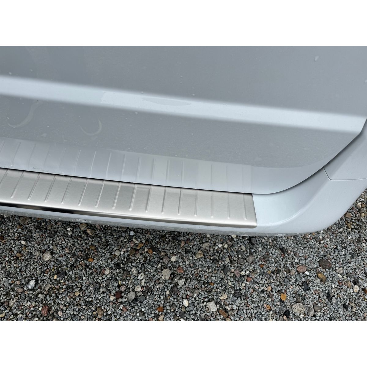 Rear Bumper Sill Cover S.Steel (Brushed)