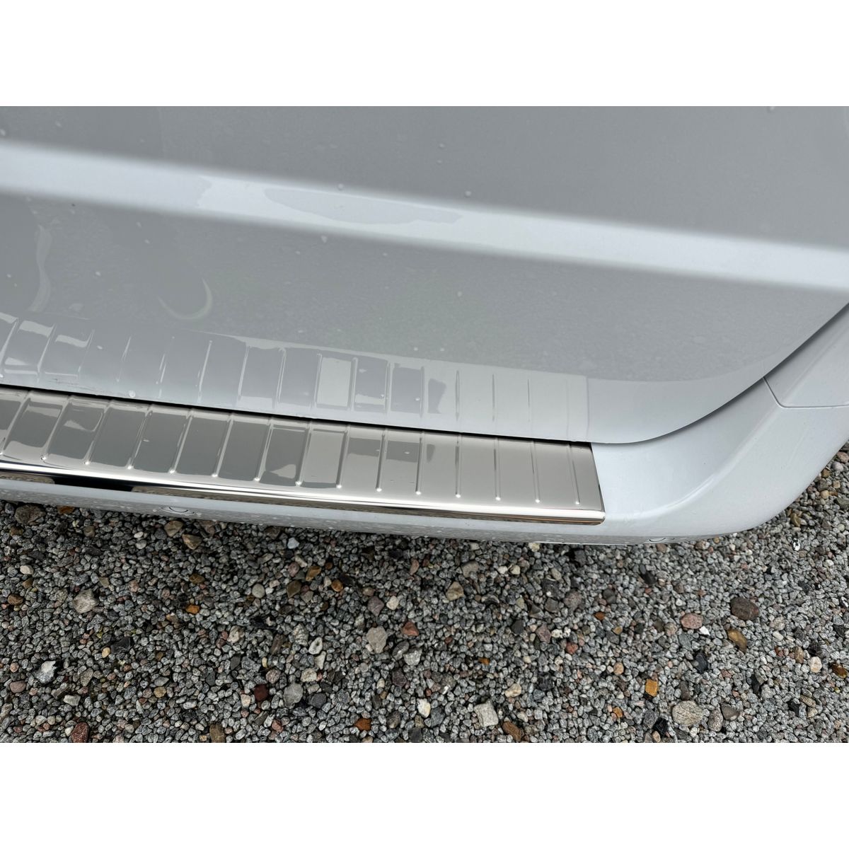 Rear Bumper Sill Cover S.Steel (Gloss)