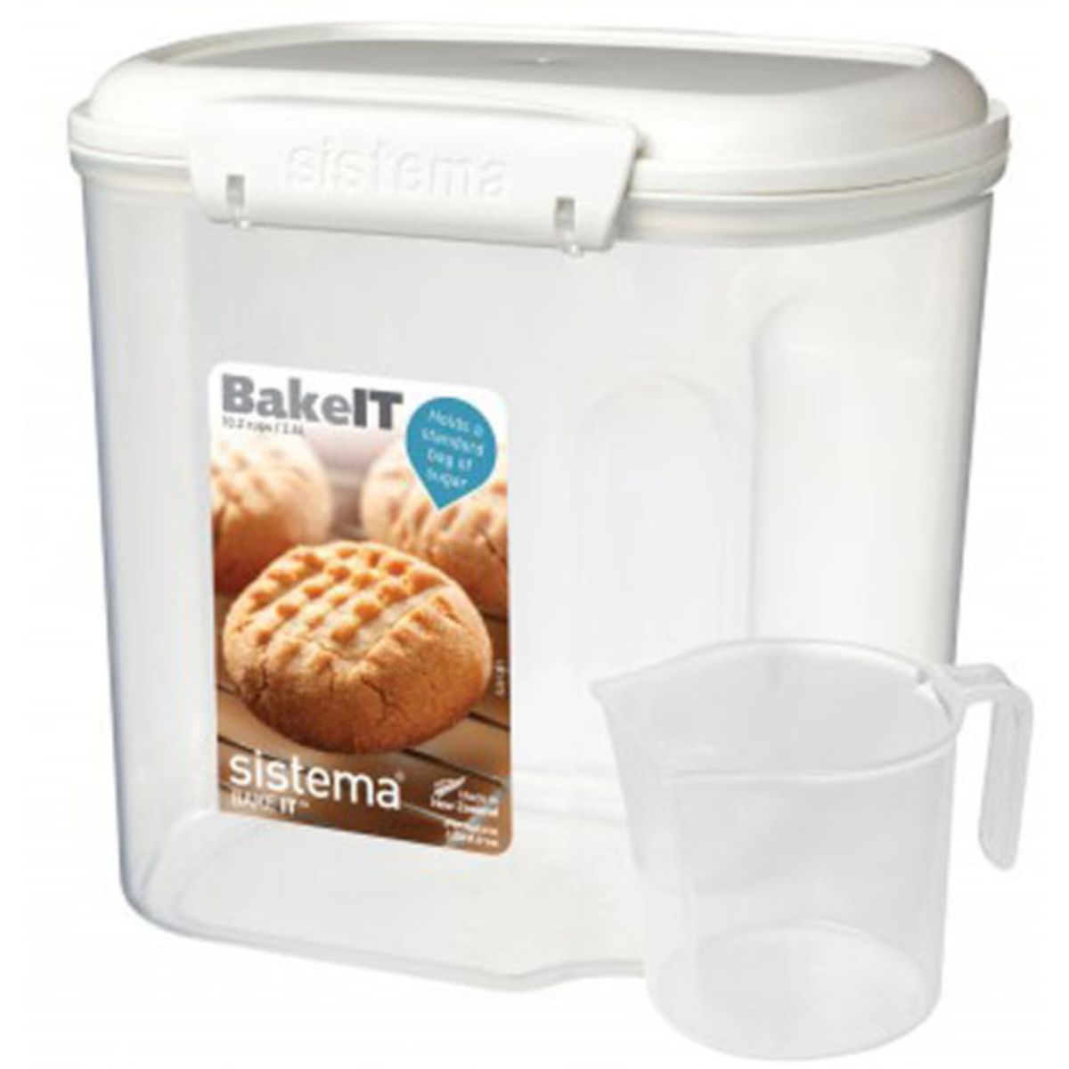 Sistema BakeIt bøtte med målebæger - 2.4 L