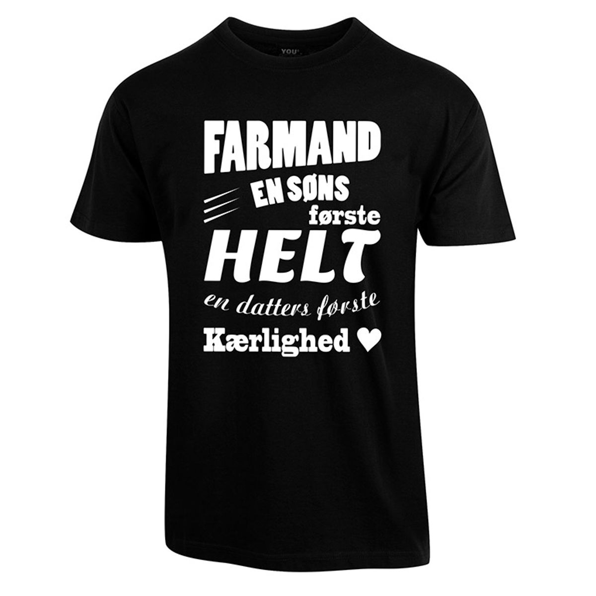 Farmand t-shirt - Sort