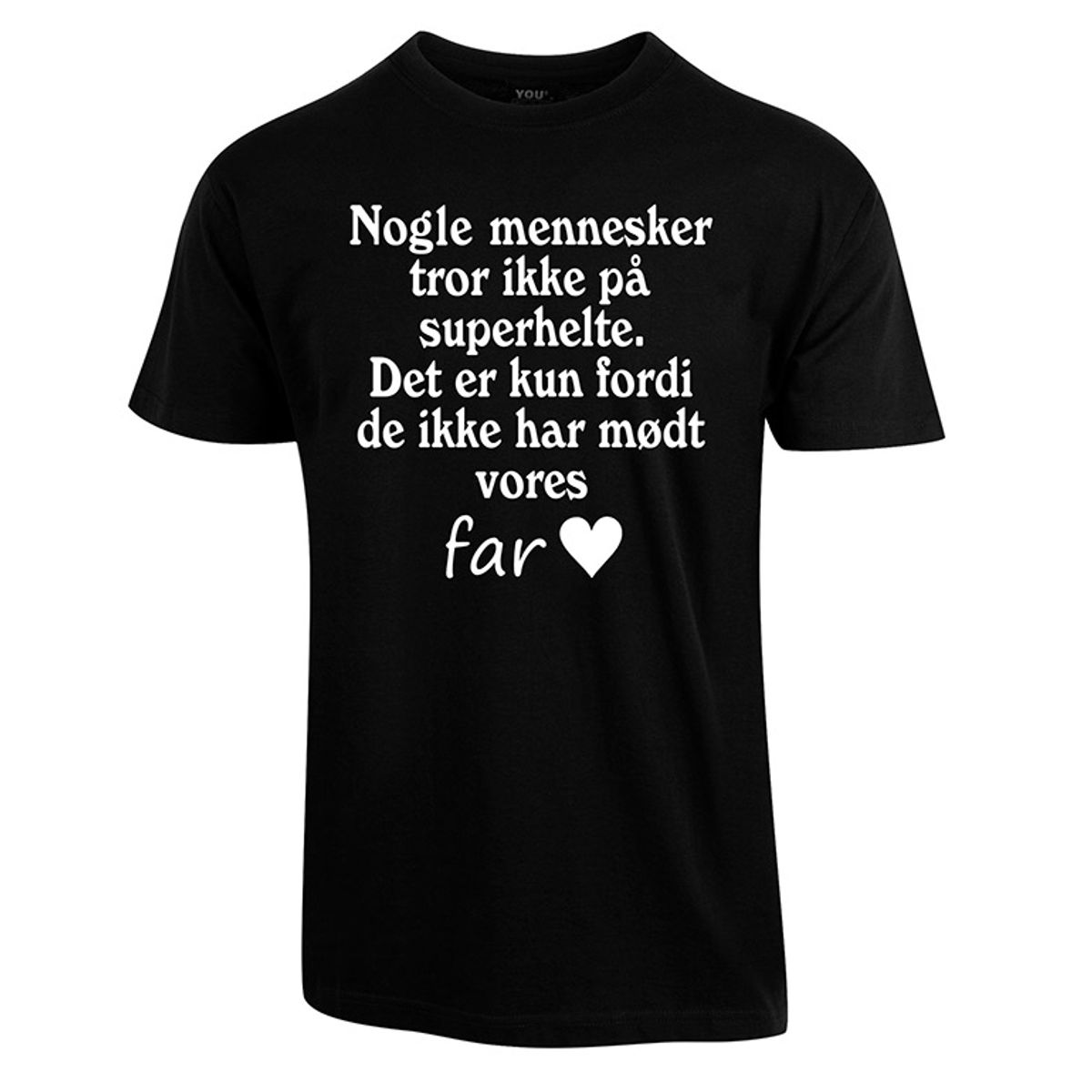 Fars dag t-shirt - Sort